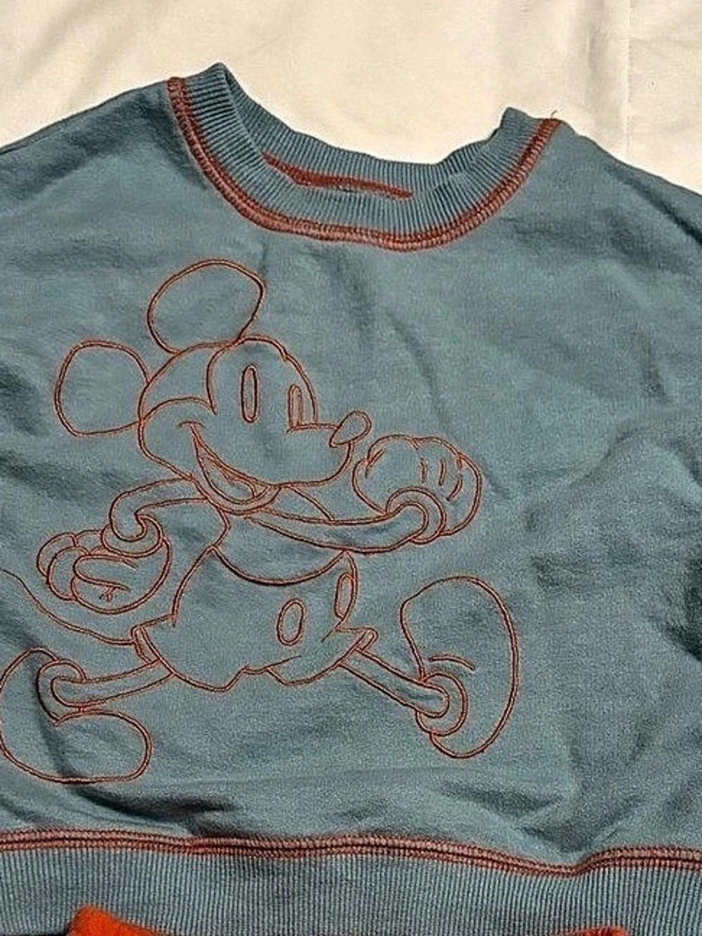 Disney Mickey Short Sleeve Tee Boys 3T Blue & Red
